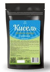 Кисель Дары Памира яблоко и корица с протеином без сахара 130 г