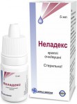 Неладекс, капли глазные и ушные 5 мл 1 шт флакон-капельницы