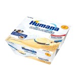 Пудинг, Humana (Хумана) 100 г 4 шт манный с ванилью с 8 мес.