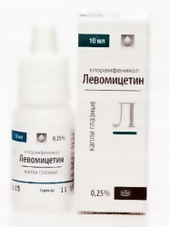 Левомицетин капли глазн. 0.25% 5 мл 1 шт.