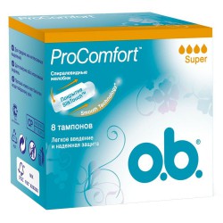 Тампоны o.b. прокомфорт силк тач супер 8 шт.
