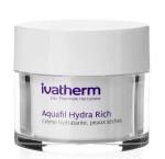 Крем для лица, Ivatherm (Иватерм) 50 мл Аквафил Гидар Рич увлажняющий для чувствительной сухой и очень сухой кожи