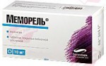 Меморель, таблетки покрытые пленочной оболочкой 10 мг 30 шт
