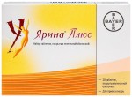 Ярина плюс, набор таблеток покрытых пленочной оболочкой 3.000 мг+0.030 мг+0.451 мг и 0.451 мг 28 шт