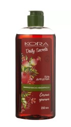 Гель для душа Kora Дэйли сикретс сочный гранат с эфирным маслом лемонграсса 250 мл