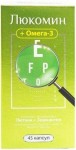 Люкомин + Омега-3, капсулы 700 мг 45 шт БАД к пище комплекс витаминов + лютеин +  зеаксантин