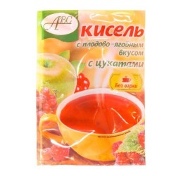 Кисель АВС Ягодка со вкусом плодово-ягодным с цукатами 30 г