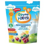 Каша молочная, Фрутоняня 200 г мультизлаковая яблоко смородина вишня