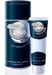 Гель-смазка интимный Contex силк с силиконом 100 мл