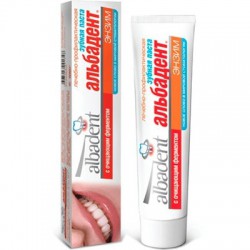 Зубная паста Альбадент энзим очищающий эффект 105 г