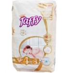Подгузники детские, Taffy (Таффи) 7-18 кг р. 4 8 шт премиум кэа