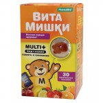 Витамишки мульти + йод + холин, пастилки жевательные 2.4 г 30 шт