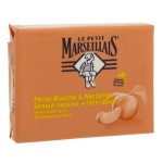 Мыло, Le Petit Marseillais (Маленький марселец) 90 г Белый персик и нектарин экстрамягкое