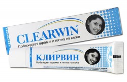 Крем Клирвин от шрамов и пятен на коже 25 г