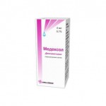 Медексол, капли глазные 0.1% 5 мл 1 шт флакон-капельница