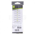 Пилка для ногтей, Q&Z (Ку энд Зет) 2 шт арт. KM-38 металлическая