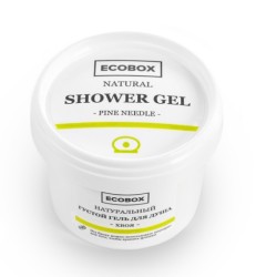 Гель для душа Ecobox Хвоя натуральный густой 120 мл