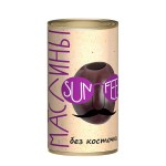 Маслины, Sunfeel (Санфил) 314 мл 12 шт без косточки железн.банка