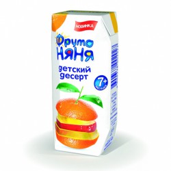 Десерт Фрутоняня яблоко банан апельсин манго с 7 мес 125 г