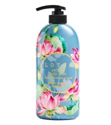 Гель для душа Jigott с экстрактом лотоса 750 мл