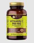 Витамин С, Spice Active (Спайс Актив) капсулы 900 мг 60 шт с биофлавоноидами и куркумином