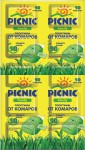 Пластины от комаров, Picnic (Пикник) 10 шт фэмили 10 часов защиты
