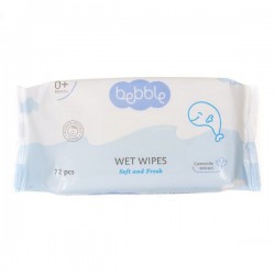 Салфетки влажные Lavena Беббл 72 шт.