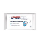 Салфетки влажные, Smart (Смарт) 15 шт эконом антибактериальные