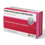 Ривароксабан Велфарм, таблетки покрытые оболочкой пленочной 15 мг 98 шт