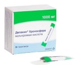 Депакин Хроносфера, гранулы с пролонгированным высвобождением 1000 мг 30 шт