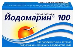 Йодомарин 100 табл. 0.1 мг 100 шт.