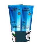 Набор, Organic Shop (Органик Шоп) 250 мл + 250 мл мега увлажняющий кокосовый био шампунь + бальзам