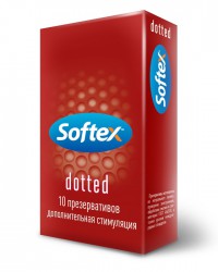 Презервативы, Softex (Софтекс) №10 доттед с точками