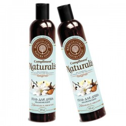 Гель для душа Compliment Натуралис увлажняющий магнолия масло ши 335 мл